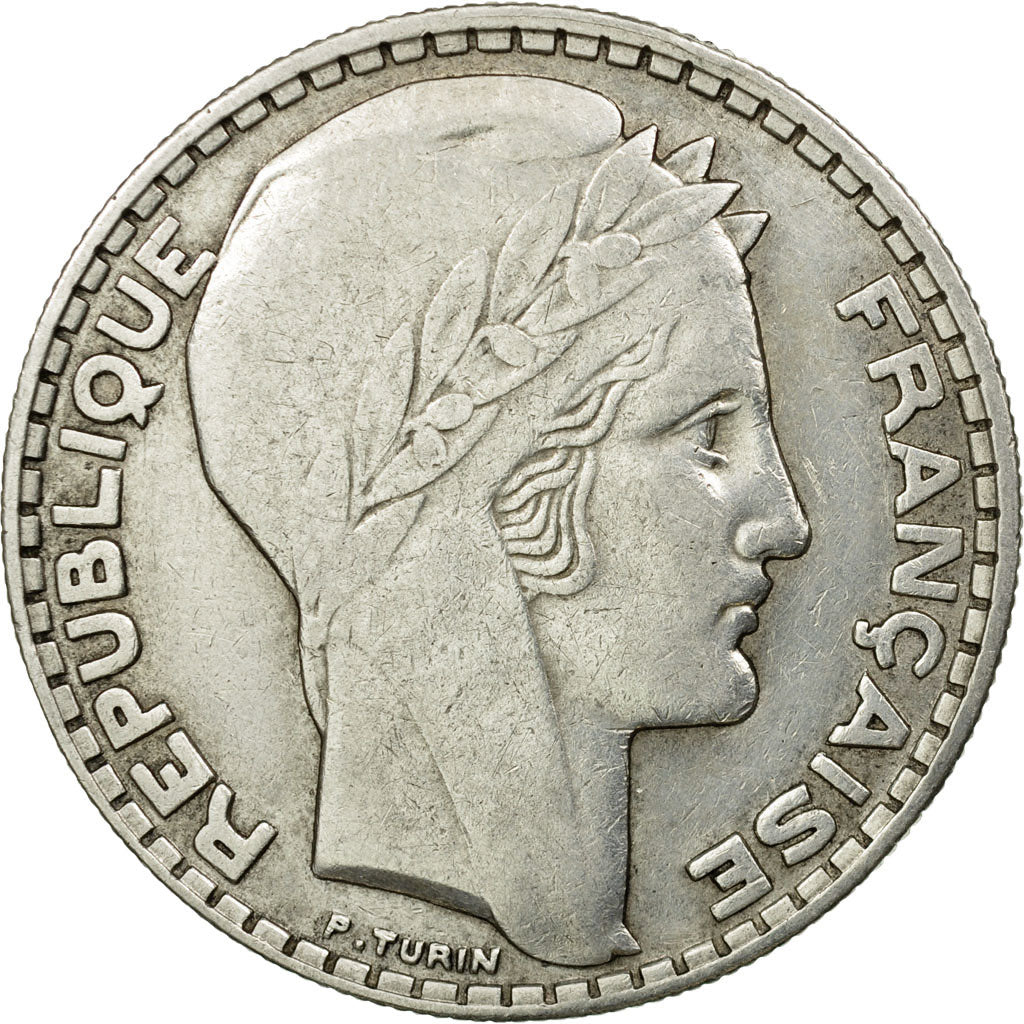 Monnaie, France, Turin, 20 Francs, 1933, Paris, TTB, Argent, Gadoury:852, KM:879