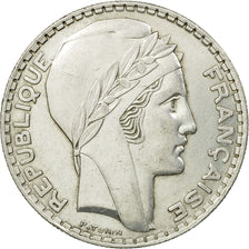 Coin, France, Turin, 20 Francs, 1938, Paris, EF(40-45), Silver, KM:879