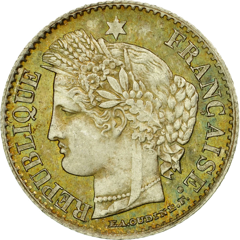 Coin, France, Cérès, 20 Centimes, 1850, Paris, AU(55-58), Silver, KM:758.1