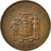 Munten, Jamaica, Elizabeth II, Cent, 1971, Franklin Mint, ZF, Bronze, KM:45