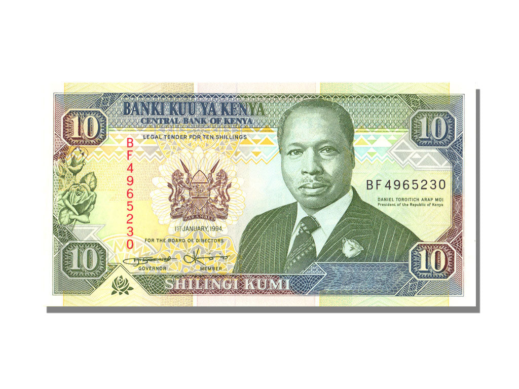 Kenya, 10 Schillings, 1994, 1994-01-01, UNC(65-70)