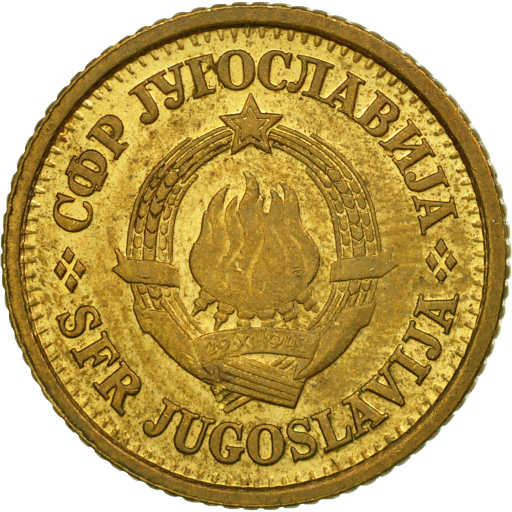 Monnaie, Yougoslavie, 5 Para, 1979, TTB, Laiton, KM:43