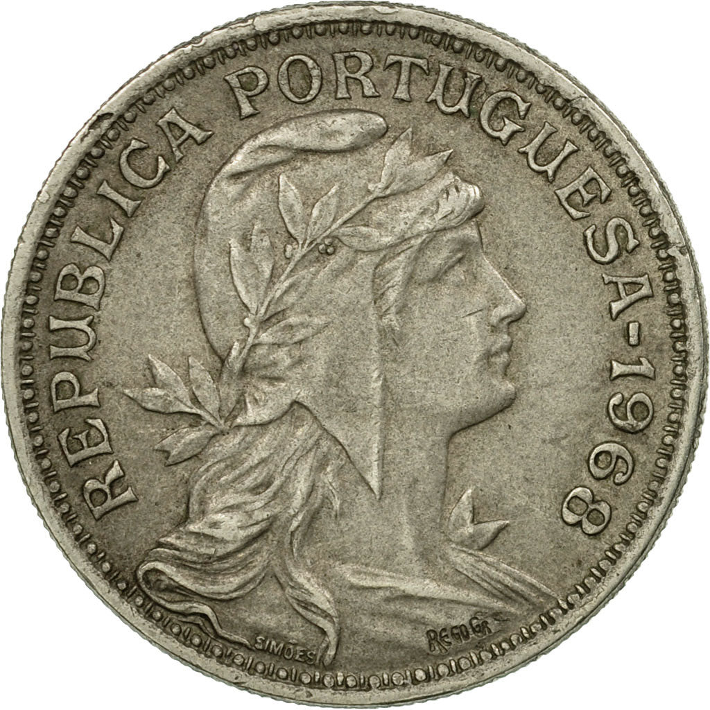 Coin, Portugal, 50 Centavos, 1963, EF(40-45), Copper-nickel, KM:577