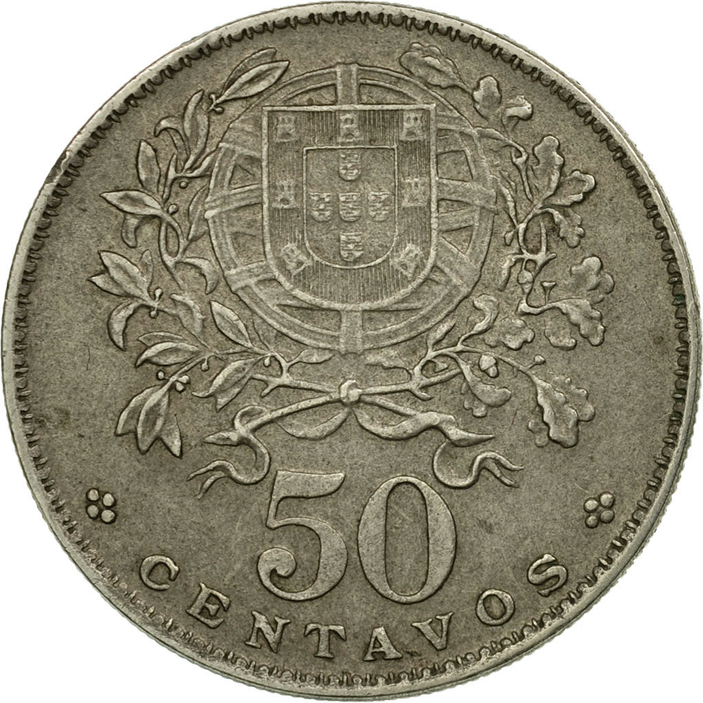 Coin, Portugal, 50 Centavos, 1963, EF(40-45), Copper-nickel, KM:577
