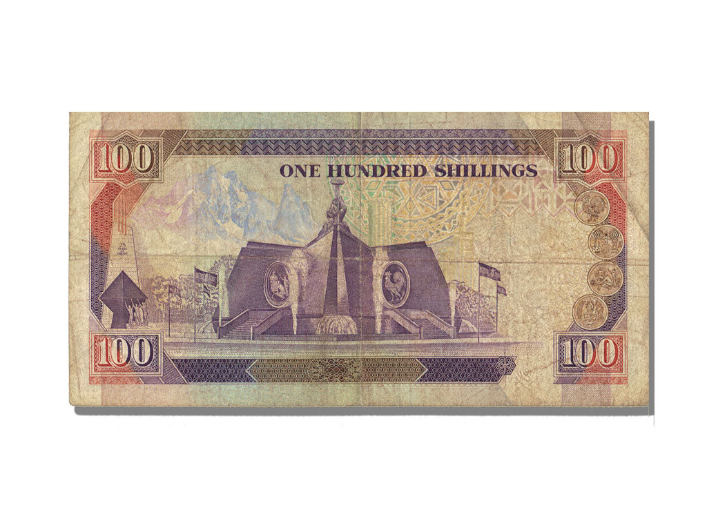 Kenya, 100 Shillings, 1989, 1989-10-14, BB