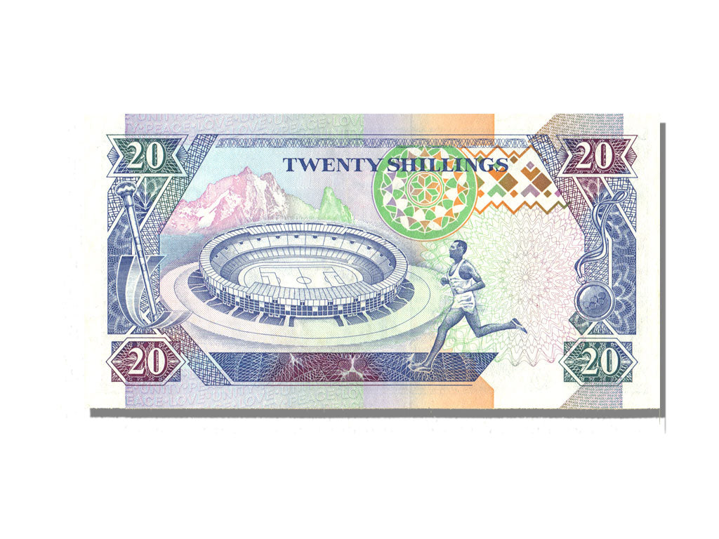 Kenya, 20 Schillings, 1993, 1993-09-14, UNC(65-70)