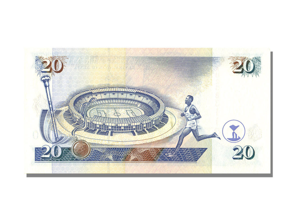 Kenya, 20 Schillings, 1997, 1997-07-01, UNC(65-70)