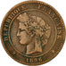 Coin, France, Cérès, 10 Centimes, 1896, Paris, VF(30-35), Bronze, KM:815.1
