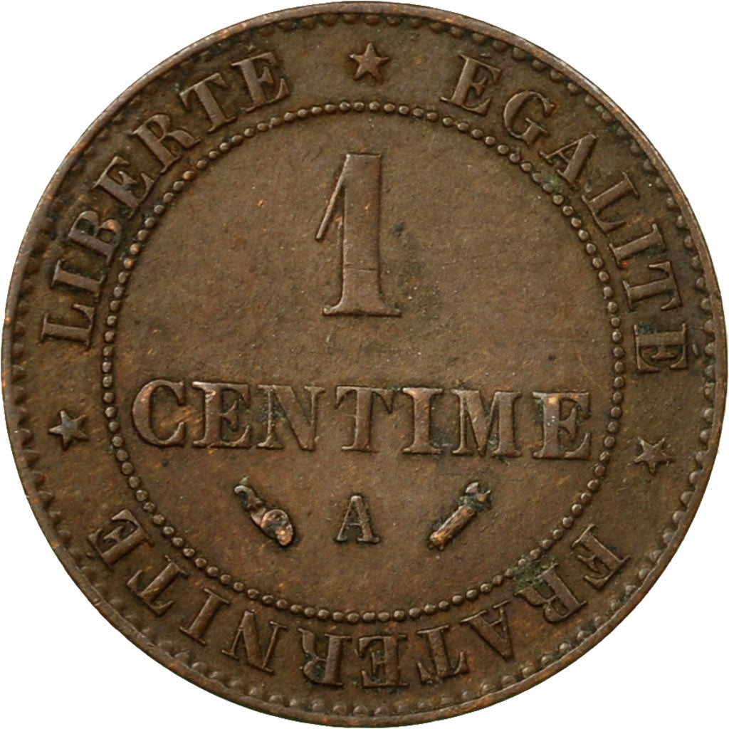 Coin, France, Cérès, Centime, 1889, Paris, EF(40-45), Bronze, KM:826.1