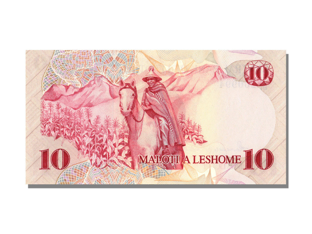 Lesotho, 10 Maloti, 1981, KM #6b, UNC(65-70), P81