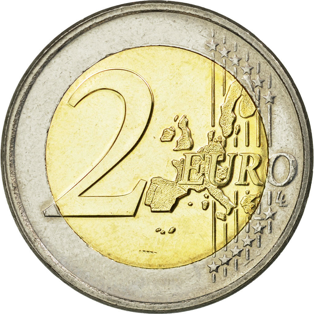 Luxembourg, 2 Euro, 2004, MS(60-62), Bi-Metallic, KM:85