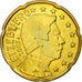 Luksemburg, 20 Euro Cent, 2005, Utrecht, EF(40-45), Mosiądz, KM:79