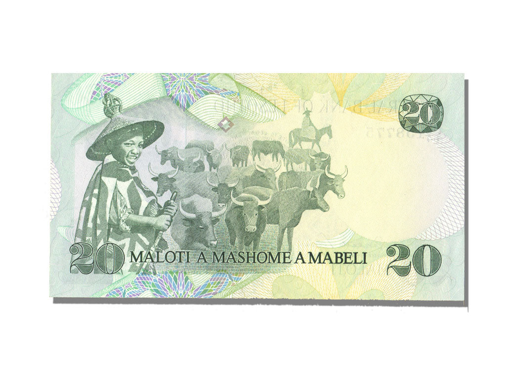 Banknot, Lesotho, 20 Maloti, 1984, UNC(65-70)