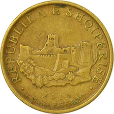Coin, Albania, 10 Lekë, 2013, Rome, EF(40-45), Aluminum-Bronze