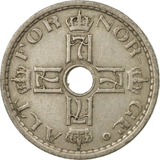 Coin, Norway, Haakon VII, 50 Öre, 1928, EF(40-45), Copper-nickel, KM:386