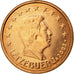 Luxemburgo, Euro Cent, 2003, EBC, Cobre chapado en acero, KM:75