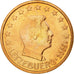 Luksemburg, 5 Euro Cent, 2005, EF(40-45), Miedź platerowana stalą, KM:77