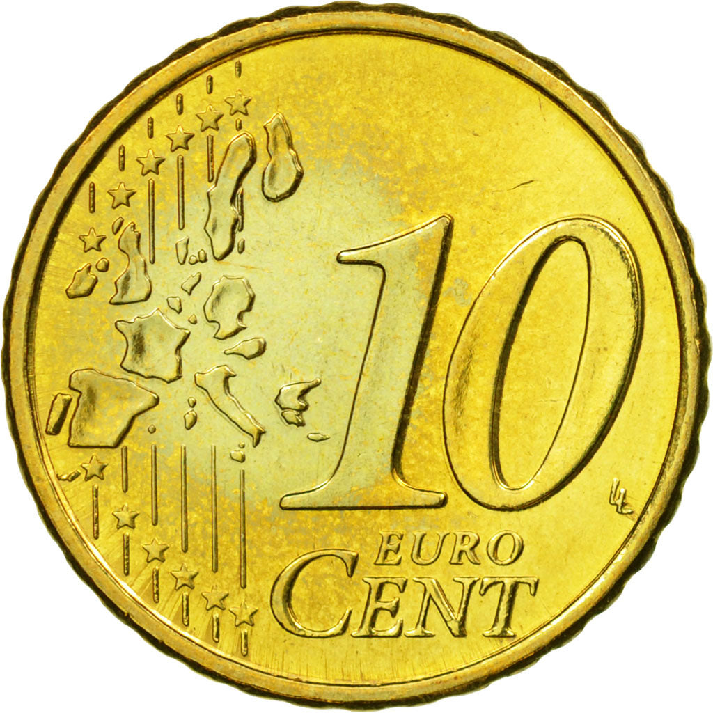 Lussemburgo, 10 Euro Cent, 2006, BB, Ottone, KM:78