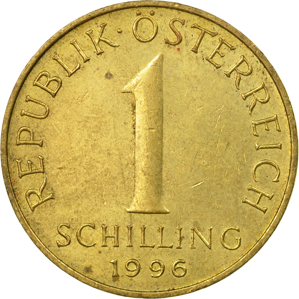 Moneta, Austria, Schilling, 1996, BB, Alluminio-bronzo, KM:2886