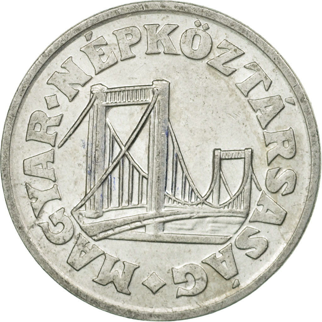 Monnaie, Hongrie, 50 Fillér, 1989, Budapest, TTB, Aluminium, KM:574