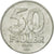Moneda, Hungría, 50 Fillér, 1989, Budapest, MBC, Aluminio, KM:574