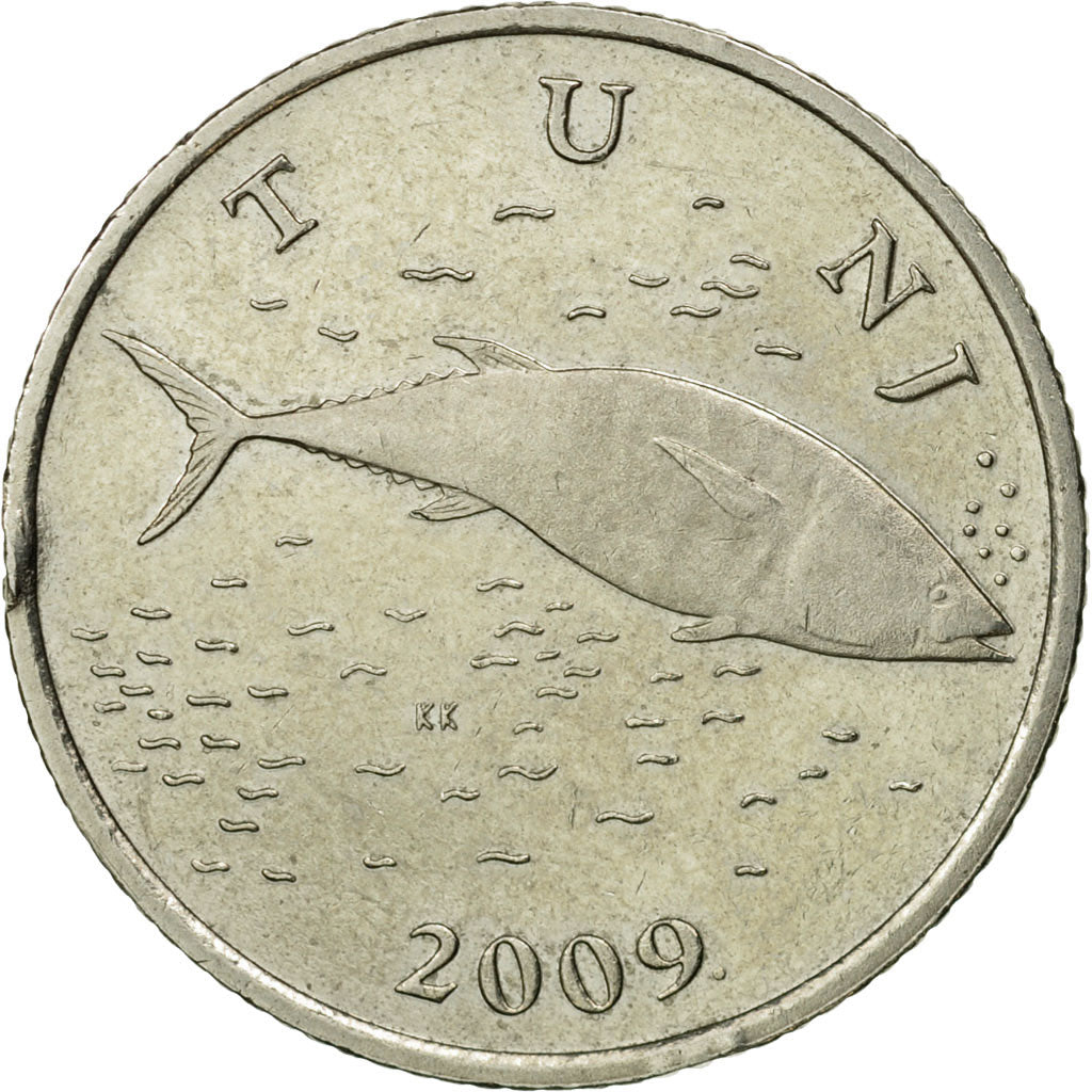 Munten, Kroatië, 2 Kune, 2009, ZF, Copper-Nickel-Zinc, KM:10