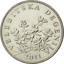Coin, Croatia, 50 Lipa, 2011, EF(40-45), Nickel plated steel, KM:8