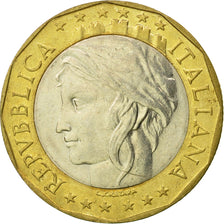 Coin, Italy, 1000 Lire, 1997, Rome, AU(50-53), Bi-Metallic, KM:190