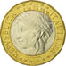 Moneda, Italia, 1000 Lire, 1997, Rome, MBC+, Bimetálico, KM:190