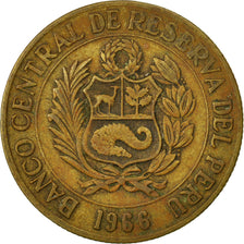 Monnaie, Pérou, Sol, 1966, Lima, TTB, Laiton, KM:248