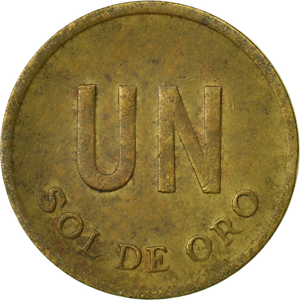 Moneta, Perù, Sol, 1976, Lima, BB, Ottone, KM:266.1