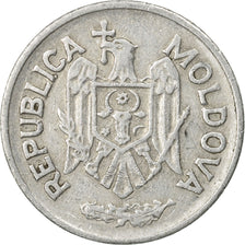 Coin, Moldova, 50 Bani, 1993, EF(40-45), Aluminum, KM:4