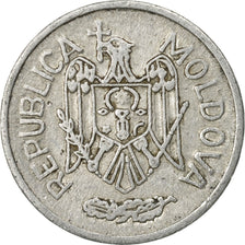 Coin, Moldova, 50 Bani, 1993, VF(30-35), Aluminum, KM:4