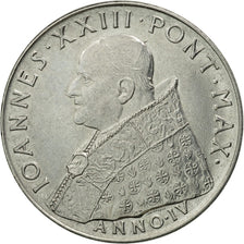 Coin, VATICAN CITY, John XXIII, 100 Lire, 1962, Roma, EF(40-45), Stainless