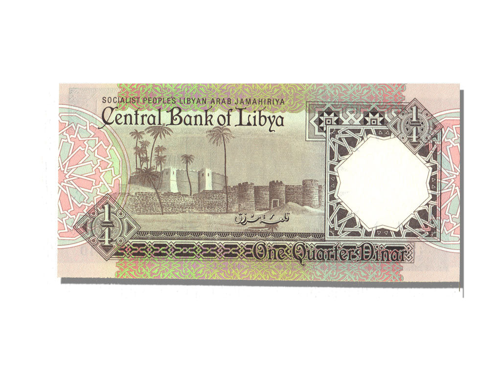 Libya, 1/4 Dinar, UNC(65-70)