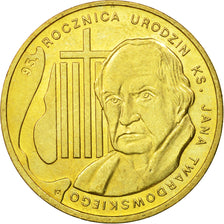 Coin, Poland, 2 Zlote, 2010, Warsaw, AU(55-58), Brass, KM:730