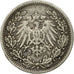 Coin, GERMANY - EMPIRE, 1/2 Mark, 1916, Stuttgart, EF(40-45), Silver, KM:17