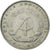 Moneda, REPÚBLICA DEMOCRÁTICA ALEMANA, 5 Pfennig, 1972, Berlin, MBC, Aluminio