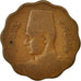 Coin, Egypt, Farouk, 10 Milliemes, 1943/AH1362, British Royal Mint, EF(40-45)