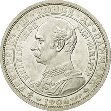 Monnaie, Danemark, Frederik VIII, 2 Kroner, 1906, Copenhagen, SUP, Argent