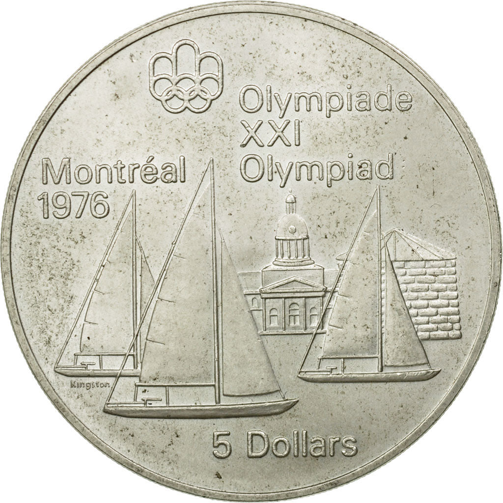 Monnaie, Canada, Elizabeth II, 5 Dollars, 1973, Royal Canadian Mint, Ottawa