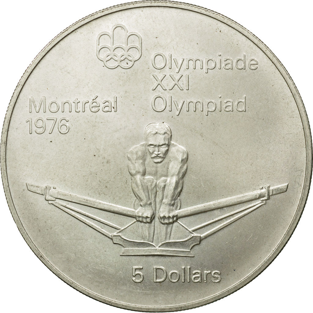 Monnaie, Canada, Elizabeth II, 5 Dollars, 1974, Royal Canadian Mint, Ottawa