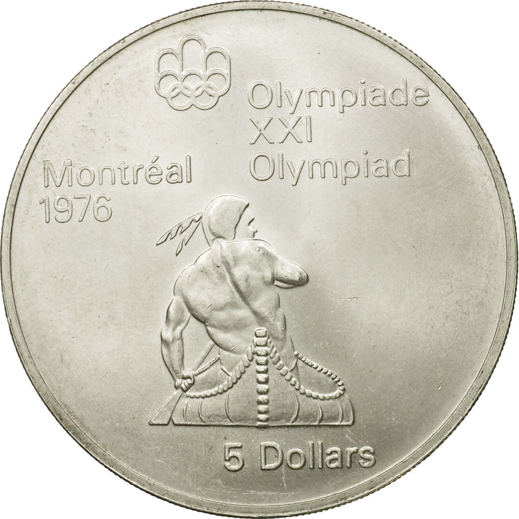 Monnaie, Canada, Elizabeth II, 5 Dollars, 1974, Royal Canadian Mint, Ottawa