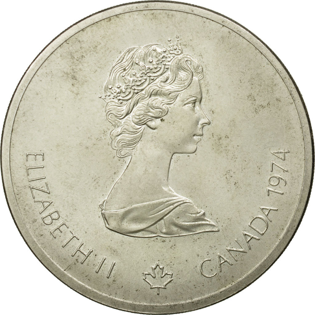 Munten, Canada, Elizabeth II, 10 Dollars, 1974, Royal Canadian Mint, Ottawa, ZF