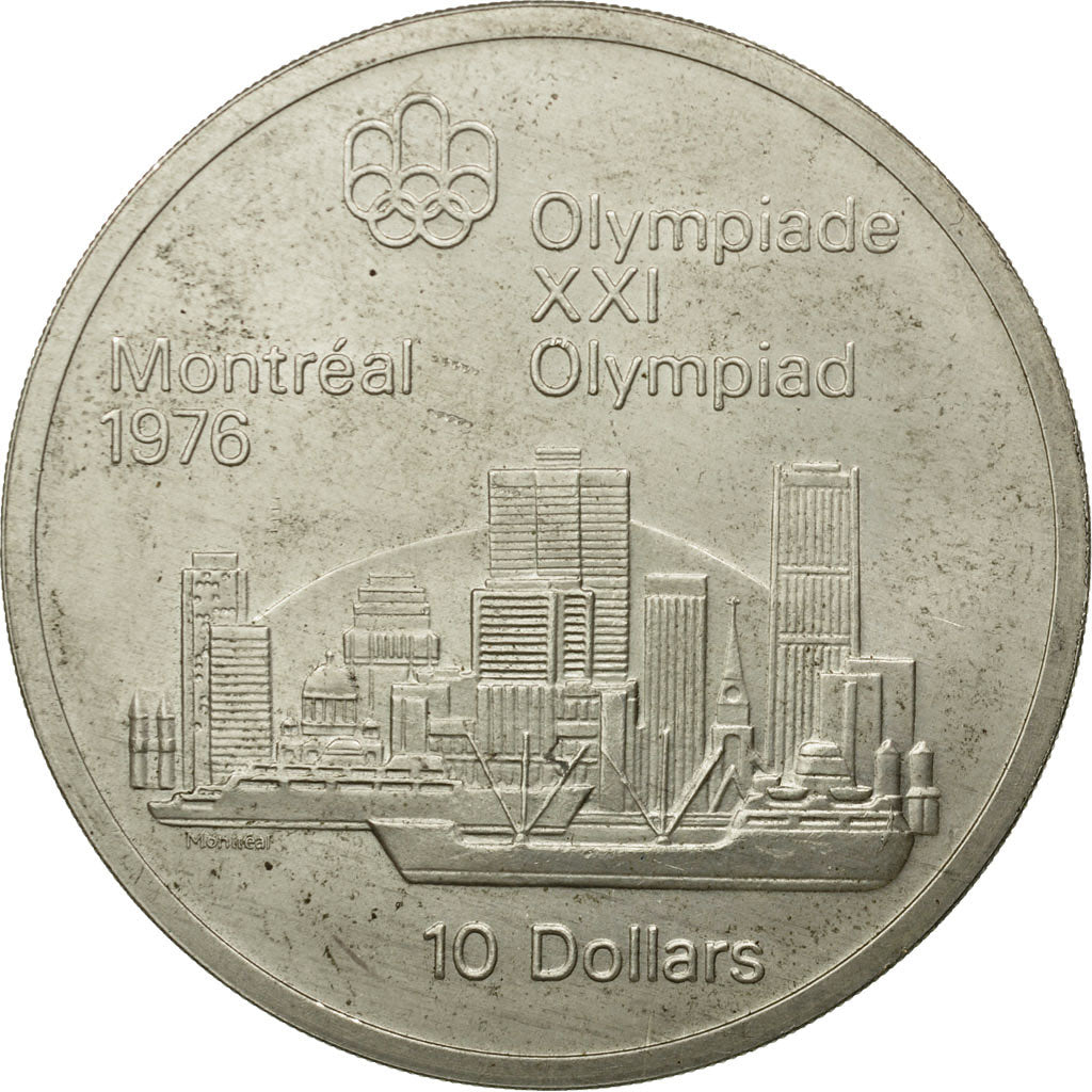 Coin, Canada, Elizabeth II, 10 Dollars, 1973, Royal Canadian Mint, Ottawa