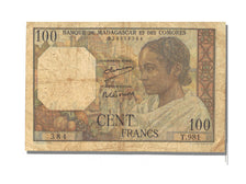 Madagascar, 100 Francs, VF(30-35)