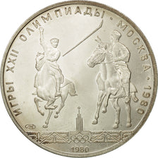 Coin, Russia, 5 Roubles, 1980, Saint-Petersburg, MS(60-62), Silver, KM:181