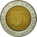 Münze, San Marino, 500 Lire, 1989, Rome, SS, Bi-Metallic, KM:239