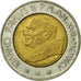 Coin, VATICAN CITY, John Paul II, 500 Lire, 1987, Roma, EF(40-45), Bi-Metallic