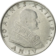 Coin, VATICAN CITY, John XXIII, 50 Lire, 1962, Roma, EF(40-45), Stainless Steel